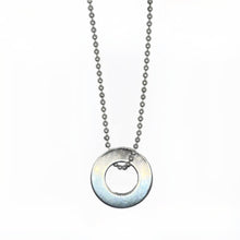 Load image into Gallery viewer, Silver Stainless Steel 1.5mm Ball Achievement Necklace
