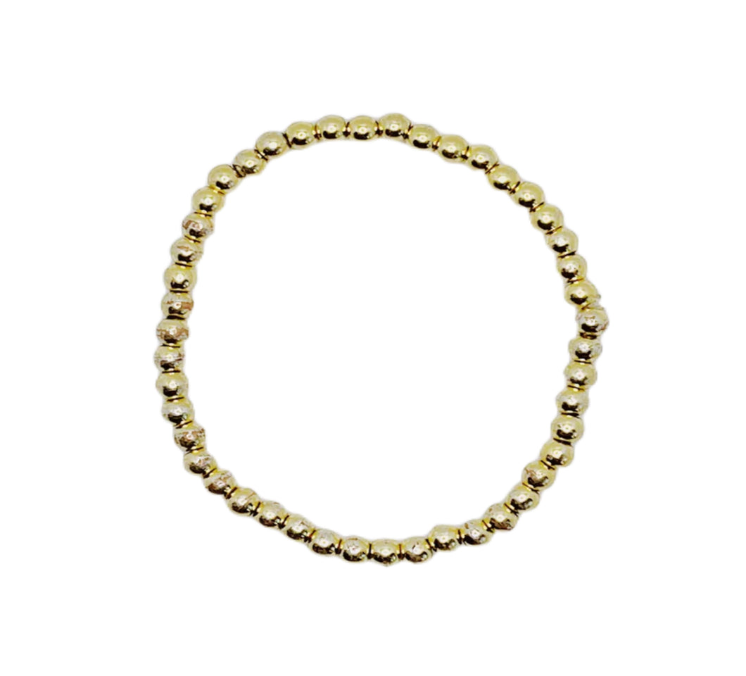 Gold Filled 4mm Ball Bracelet