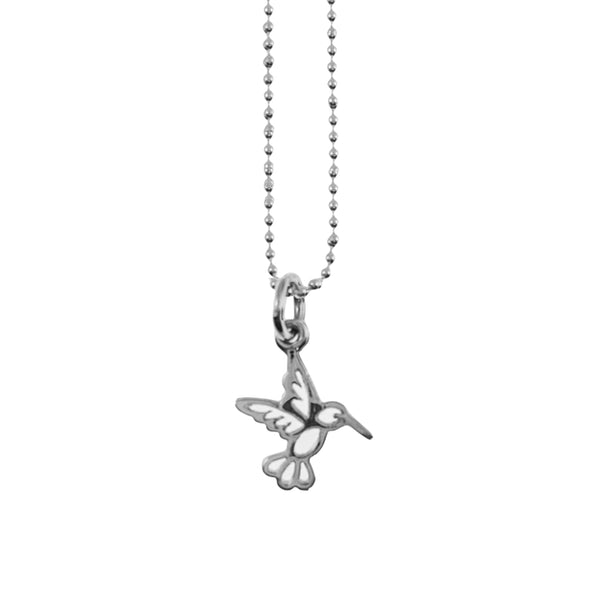 Sterling Hummingbird Necklace